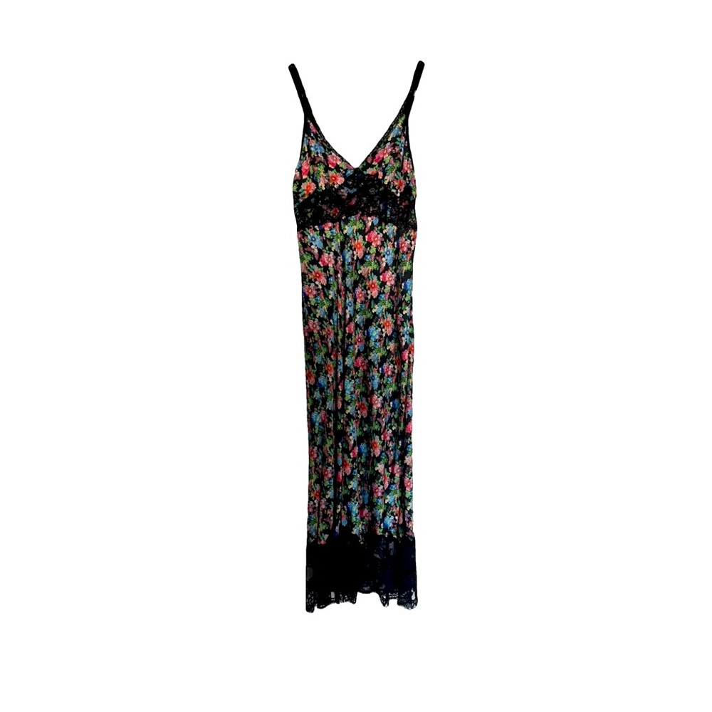 Paco rabanne flowers and lace dress
